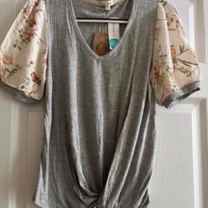 Mason & Belle Elise Front Twist Knit Top from Stitch Fix